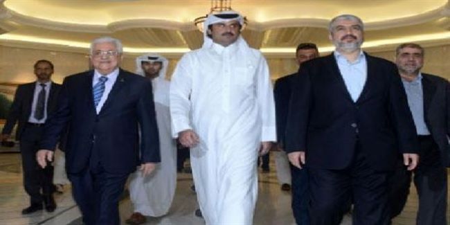 أبومازن لأمير قطر: مشعل كذاب وحماس تحضر لانقلاب في الضفة