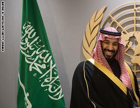 ولي العهد السعودي يعلن استعداد بلاده للتدخل بقوات برية باليمن بشرط