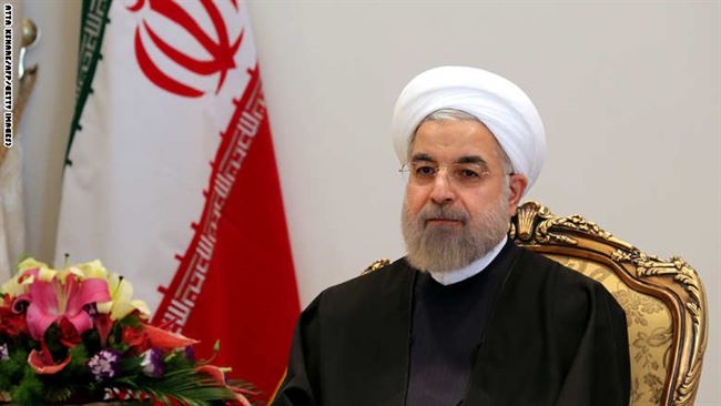 رويترز:التلفزيون الايراني ينقل عن روحاني:النهج العسكري سيفشل باليمن