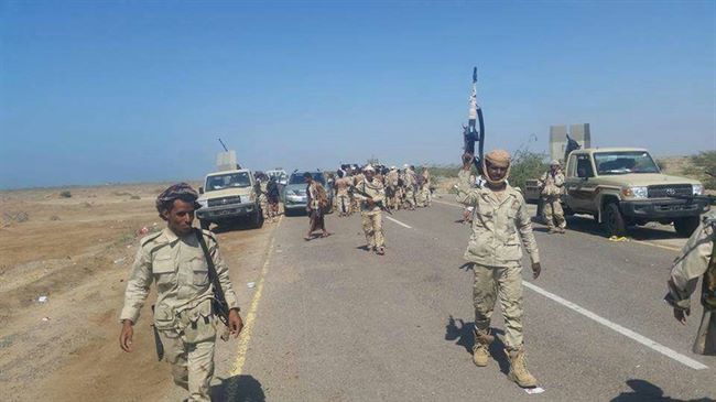 الجيش اليمني والمقاومة يحققان تقدما جديدا باتجاه المخا ويتوغلان بخضراء