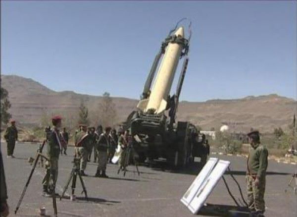 عاجل:الحوثيون يدعون اطلاق صاروخ سكود جديد على قاعدة سعودية بالرياض