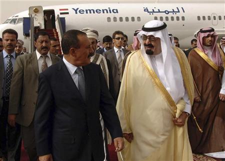 الرئيس اليمني السابق يسارع في التعليق على خطاب الملك السعودي قبل غيره