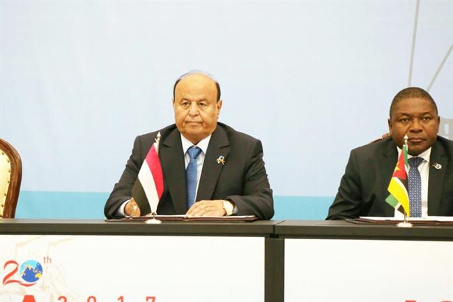 الرئيس اليمني يعلن من جاكرتا ارتفاع معدل الجريمة والإرهاب في بلاده