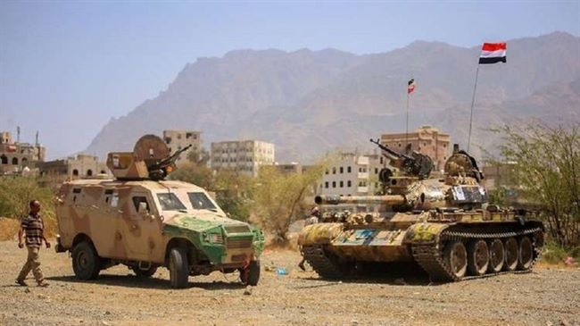 وكالة الانباء السعودية تعلن تمكن قوات الجيش اليمني من السيطرة على مزارع النسيم بشمال اليمن