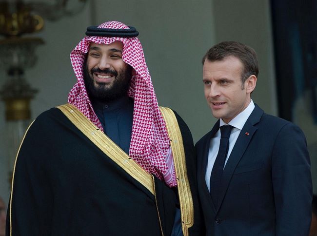 عاجل:الرئيس الفرنسي يعلن عدم السماح بأي نشاط بالستي تهديدي باليمن 