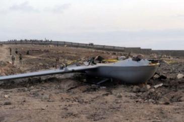 الجيش اليمني يعلن إسقاط طائرة دون طيار للحوثيين وقوات صالح وسط البلاد