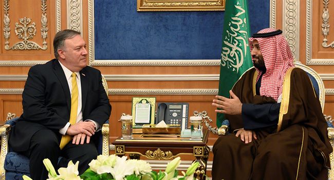الخارجية الأمريكية تعلن اتفاقها مع ولي عهد السعودية بشأن الحرب باليمن 