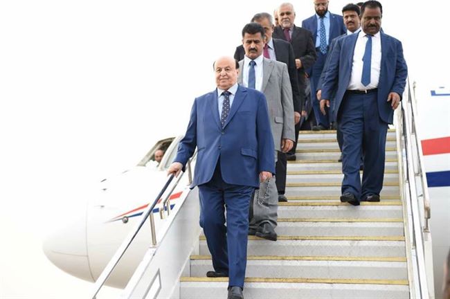 وكالة تكشف ماوراء عودة الرئيس اليمني إلى عدن بعد غياب عام ونصف(صور)