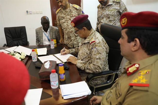 النخعي يوقع خطة عمل مشتركة بين الحكومة اليمنية والامم المتحدة