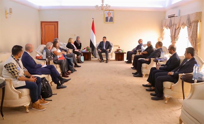 تفاصيل لقاء رئيس الوزراء اليمني بسفراء الاتحاد الأروبي بالعاصمة عدن(صورة)