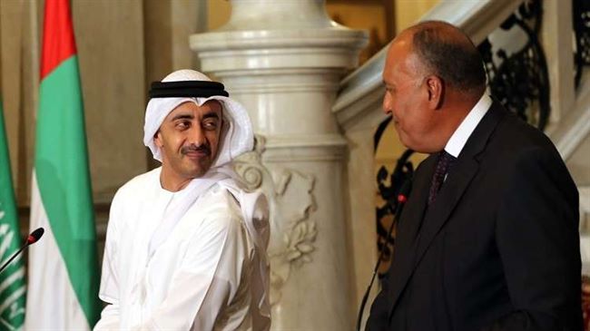 اليمن والأزمة الخليجية تهيمنان على قمة مباحثات مصرية اماراتية بالقاهرة