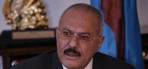 صالح يعلن رفضه قرار مجلس الأمن والمبادرة الخليجية ومخرجات الحوار