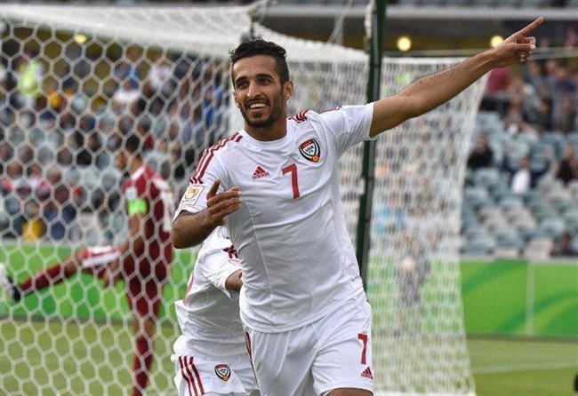 أول لاعب إماراتي يسجل هاتريك ببطولة كأس الخليج ويحرم اليمن آمال تحقيق اول فوز بالبطولة(صور) 